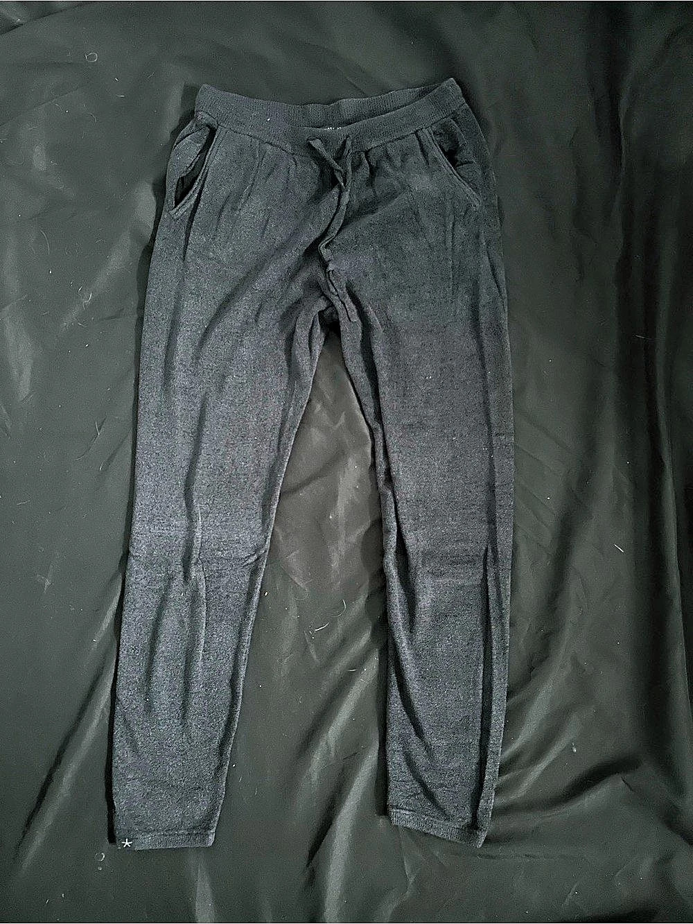 Barefoot Dreams CozyChic Ultra Lite Black joggers Size XS
